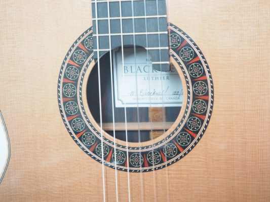 Martin Blackwell classical guitar luthier double-top