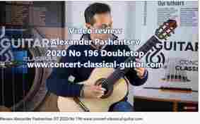 Classical concert guitar