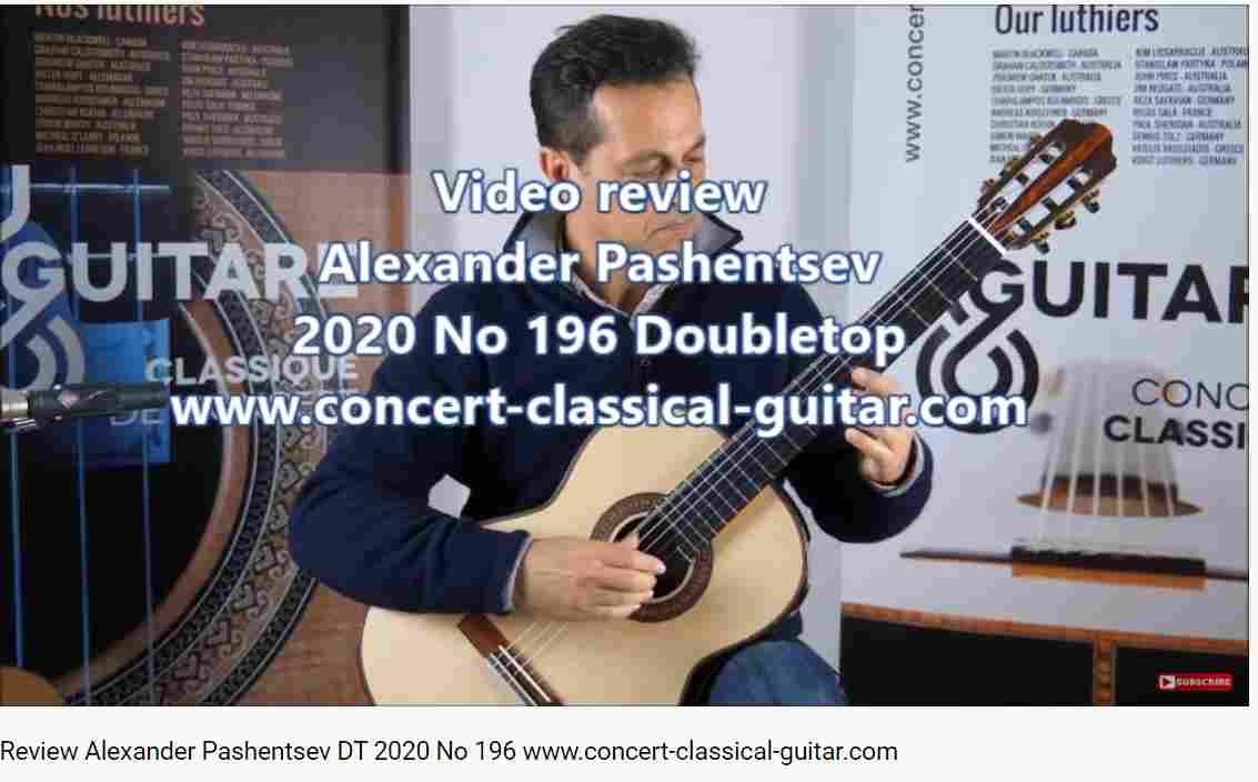 Classical concert guitar