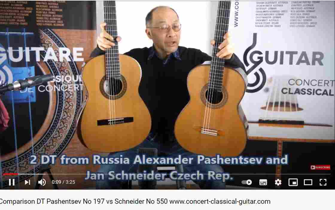 Classical concert guitar