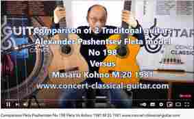 Classical concert guitar