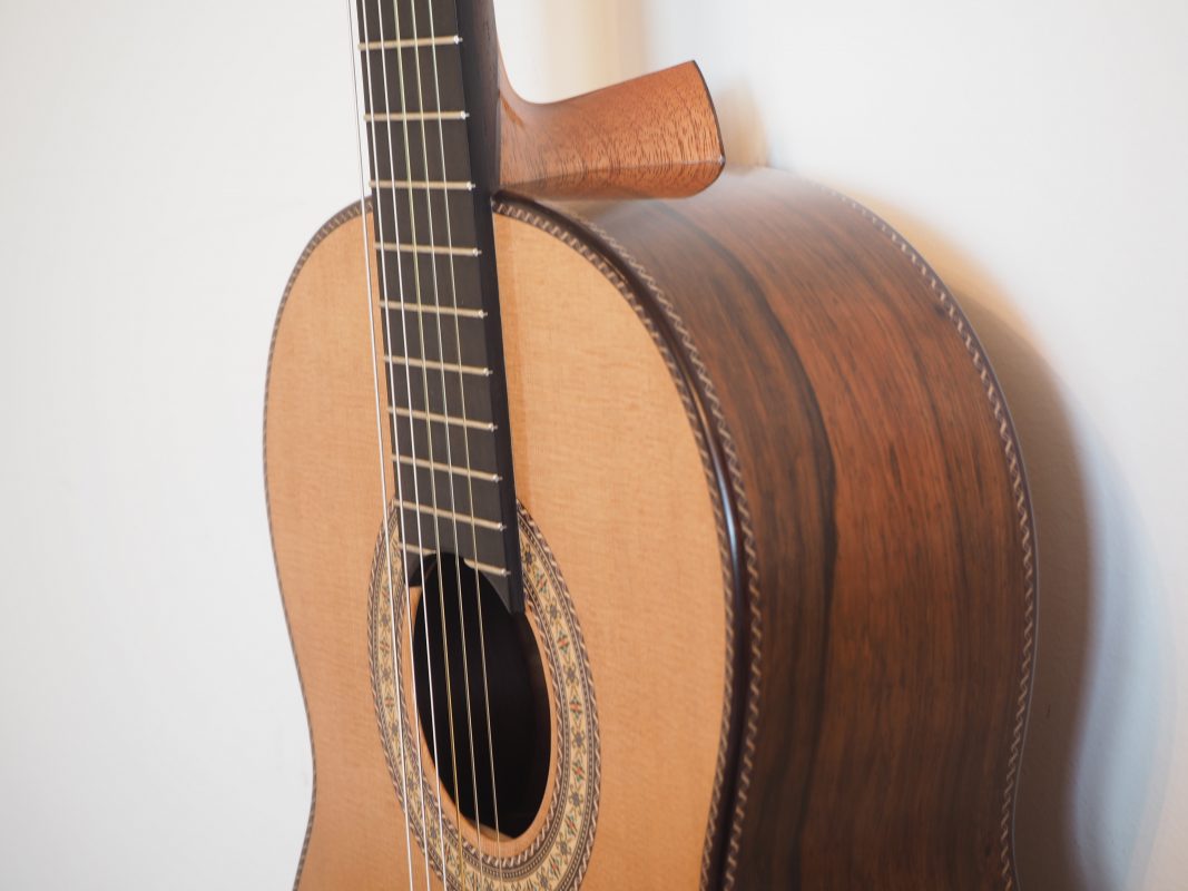Dieter Hopf luthier Evolucion Portentosa classical guitar