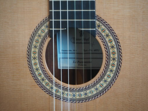 Dieter Hopf luthier Evolucion Portentosa classical guitar