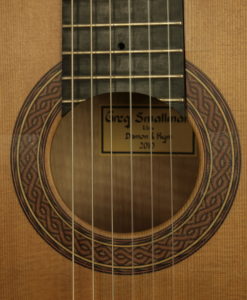 Greg Smallman classical guitar luthier lattice 2010