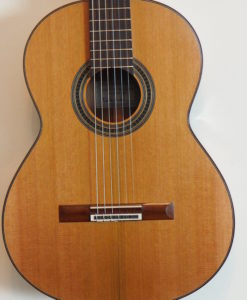 Dieter Muller classical guitar double-top luthier