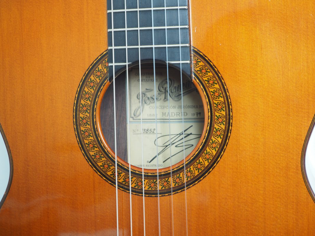 Classical concert guitar