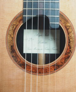Régis Sala classical guitar model lattice Australe