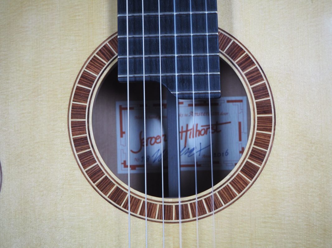 Classical concert guitar