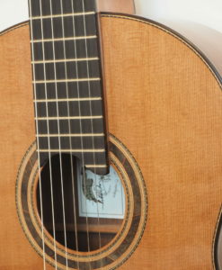 Dake Traghagen classical guitar luthier double-top