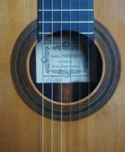 Daniel Friederich classical guitar luthier 162