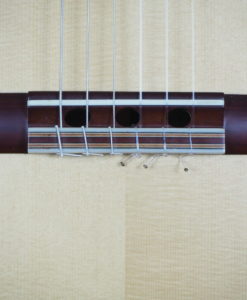 Jim Redgate classical guitar luthier lattice easel