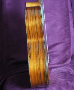 Jim Redgate classical guitar luthier lattice coté