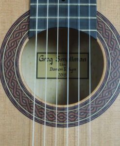 Greg Smallman & sons 2015 classical concert lattice bracing  guitar