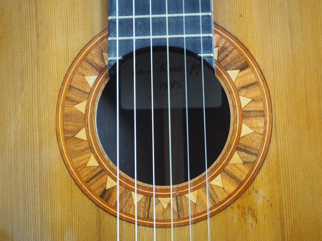 Classical concert guitar