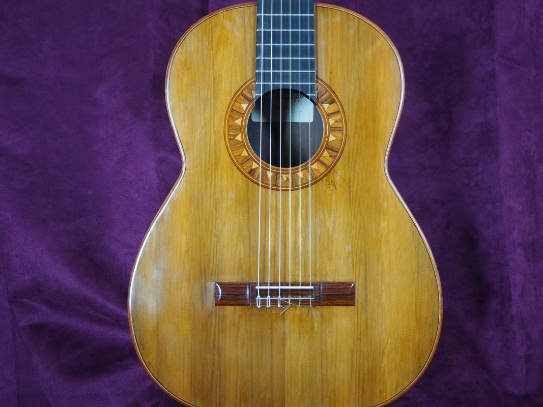 Classical concert guitar