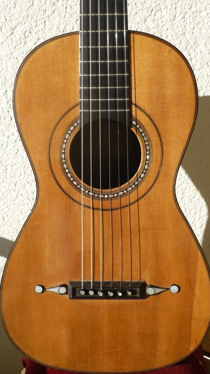 Classical concert guitar