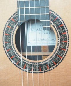 Martin Blackwell classical guitar luthier double-top