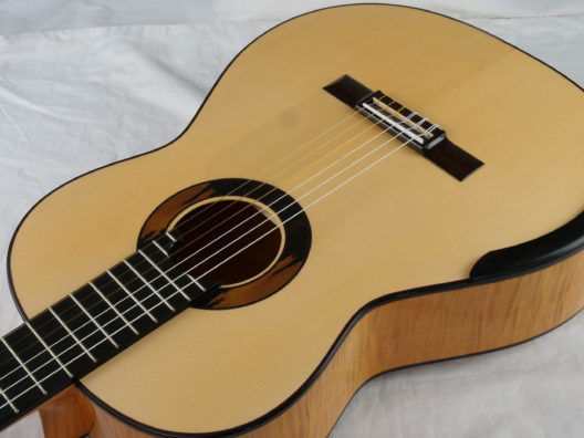 Classical guitar Kim Lissarrague luthier Deluxe 2022 No 383 (4)