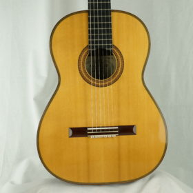 Hermann Hauser luthier classical guitar front