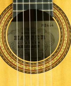 Hermann Hauser luthier classical guitar rose