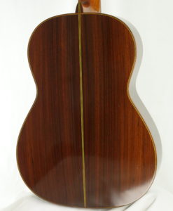 Hermann Hauser luthier classical guitar back