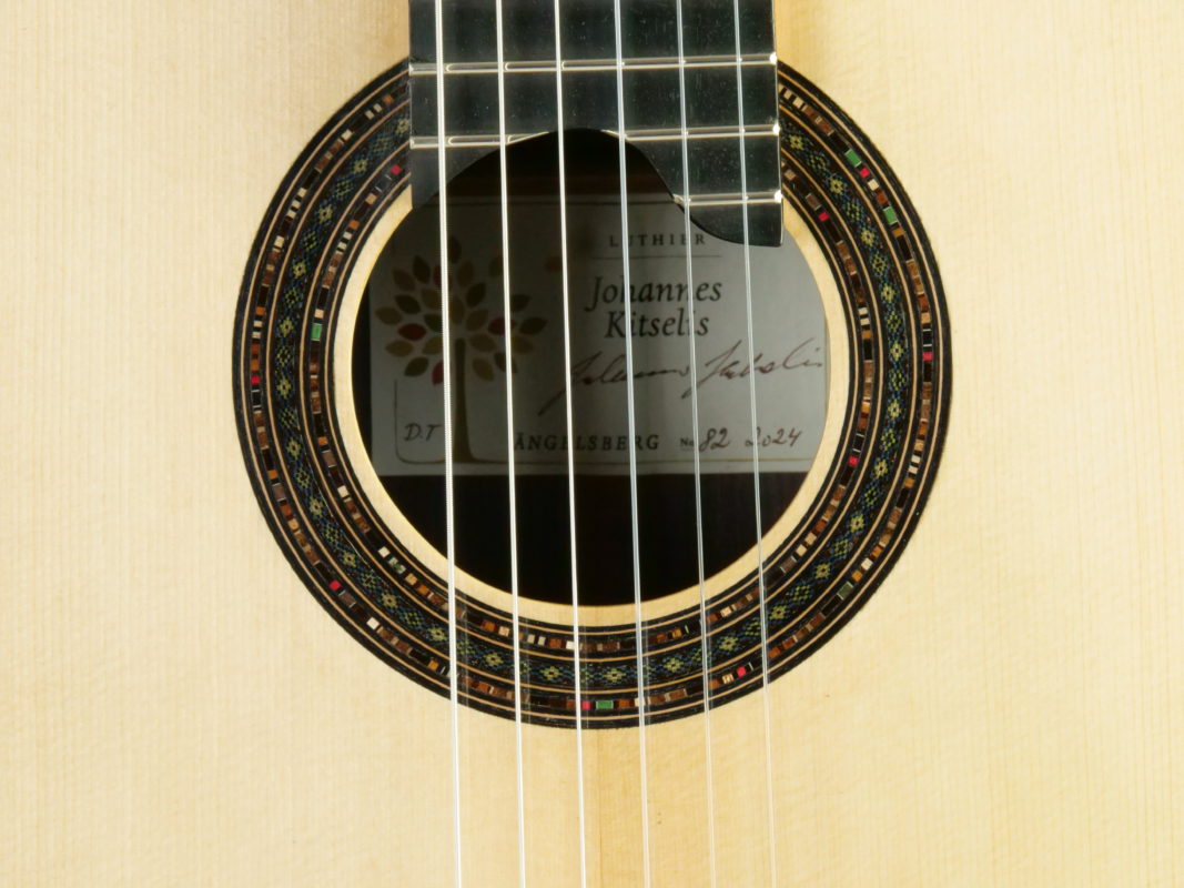 Classical concert guitar