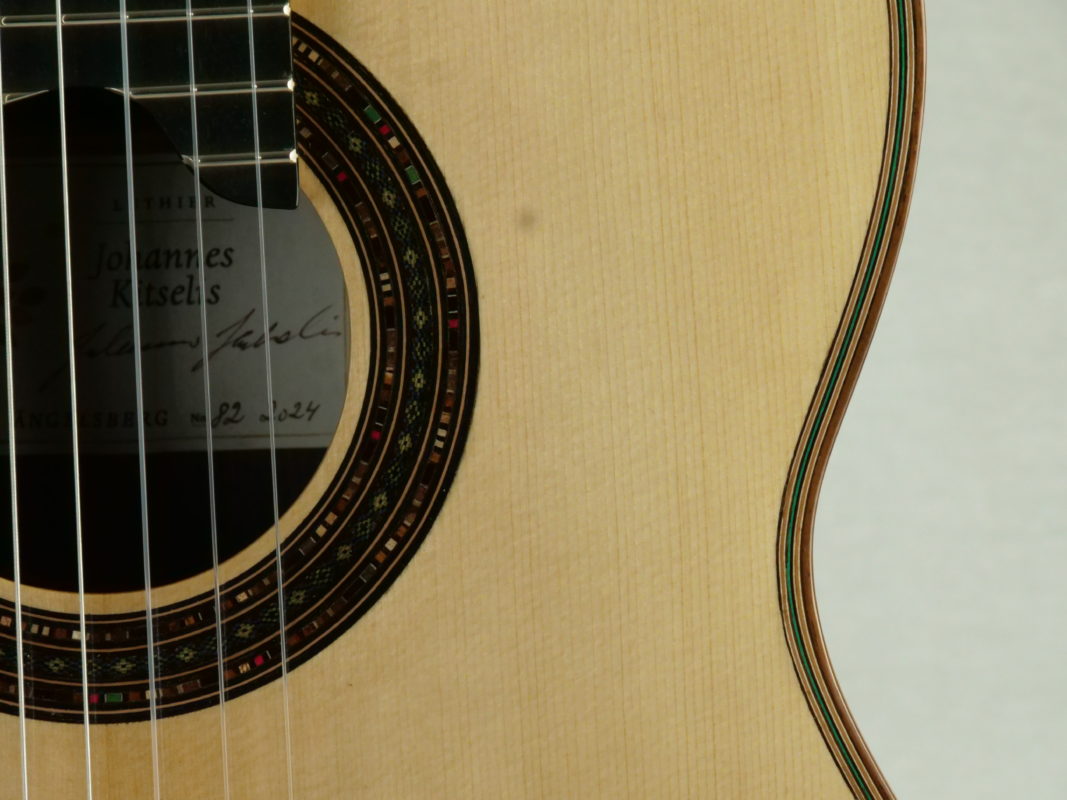 Classical concert guitar