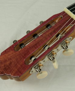 Luthier Michael & Alec O'Leary classical guitar headstock