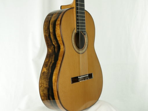 Luthier Michael & Alec O'Leary classical guitar