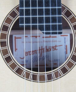 Jeroen Hilhorst luthier classical guitar No 131 2019 19HIL131-05
