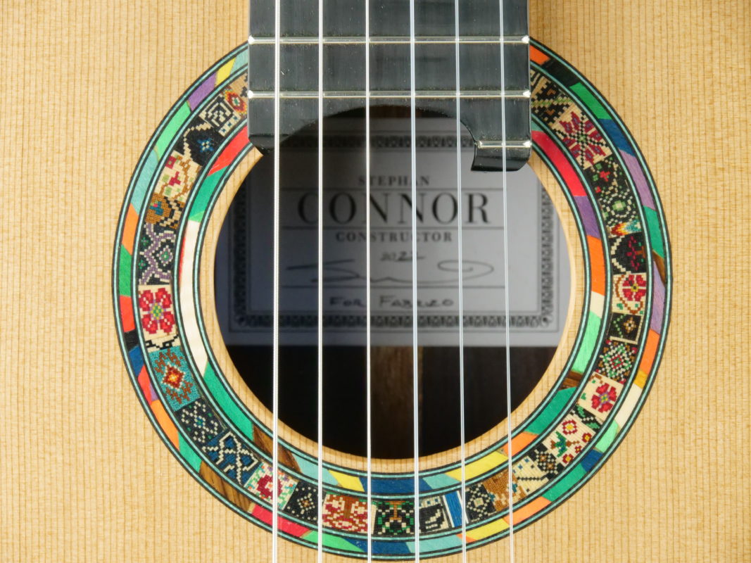 Classical concert guitar