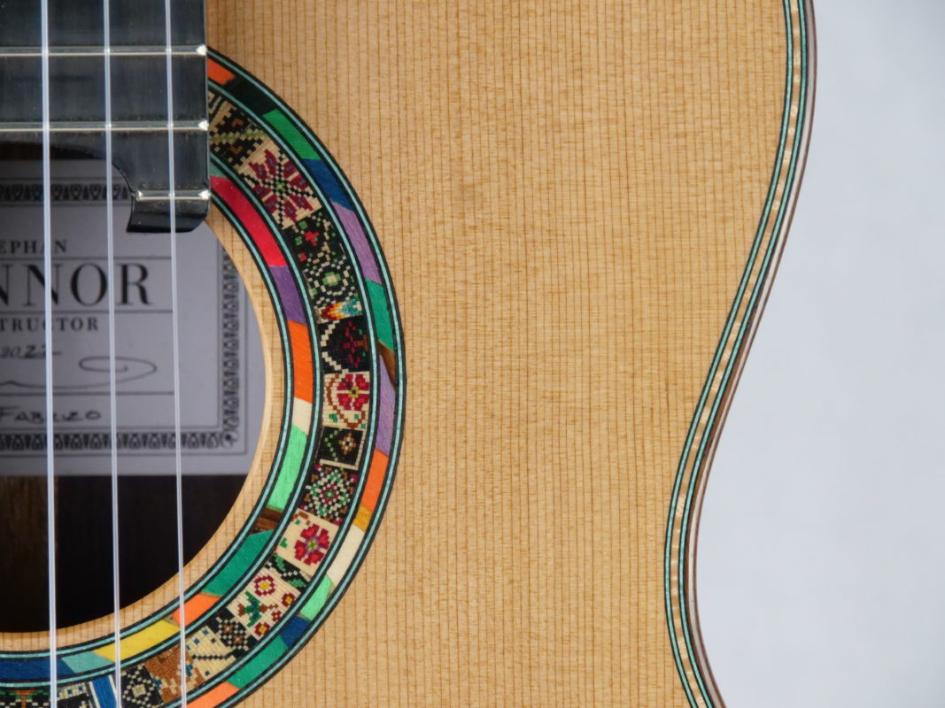 Classical concert guitar