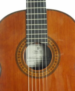 Luthier Dieter Hopf classical guitar Portentosa Evolucion No 5068-04