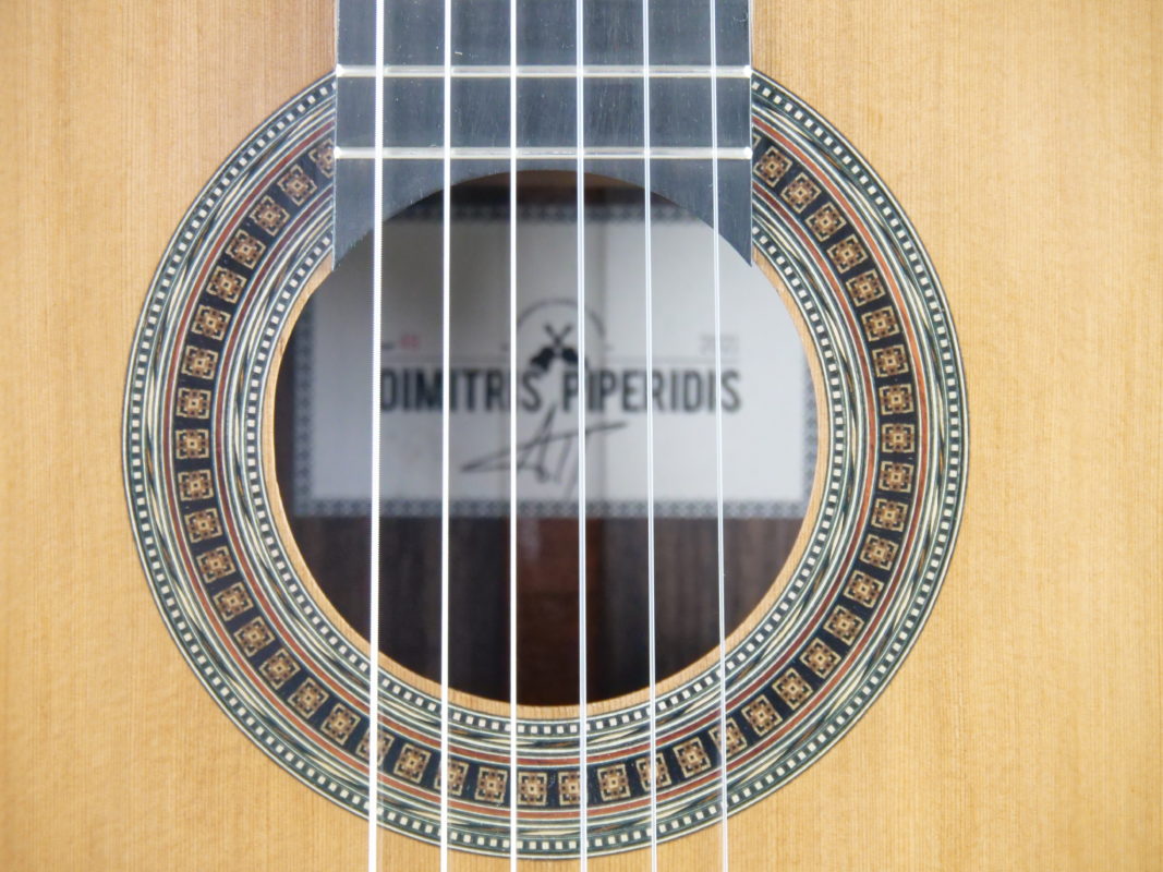 Classical concert guitar