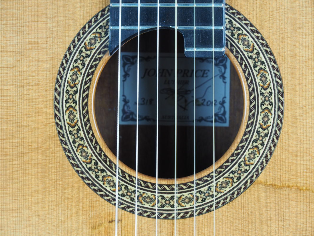 Classical concert guitar