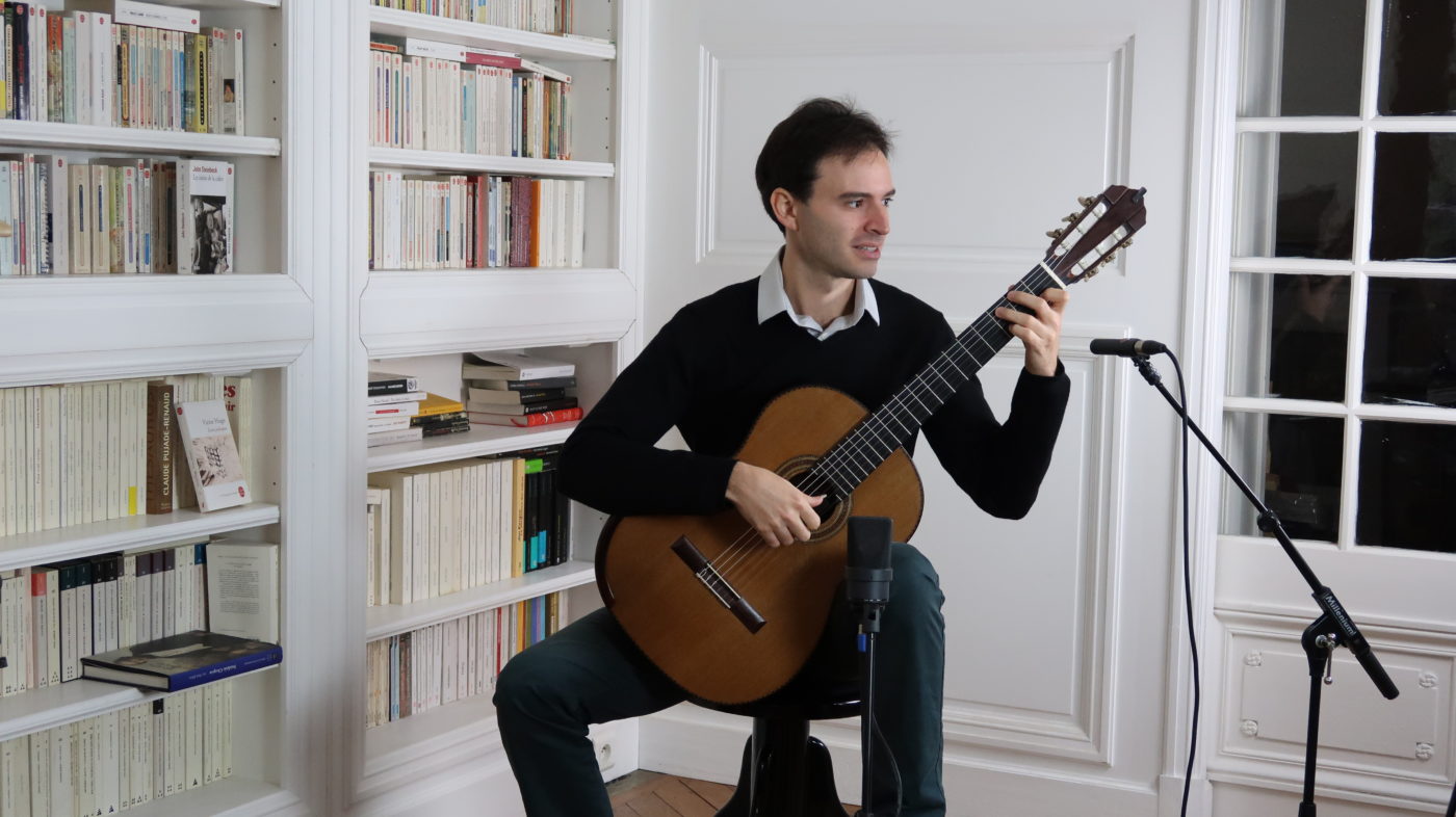 Classical concert guitar