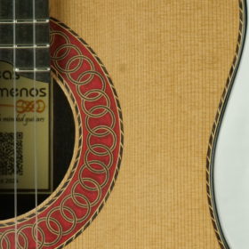 Luthier Classical guitar Andreas Madimenos detail