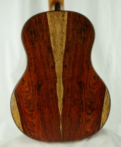 Luthier Classical guitar Andreas Madimenos back cocobolo