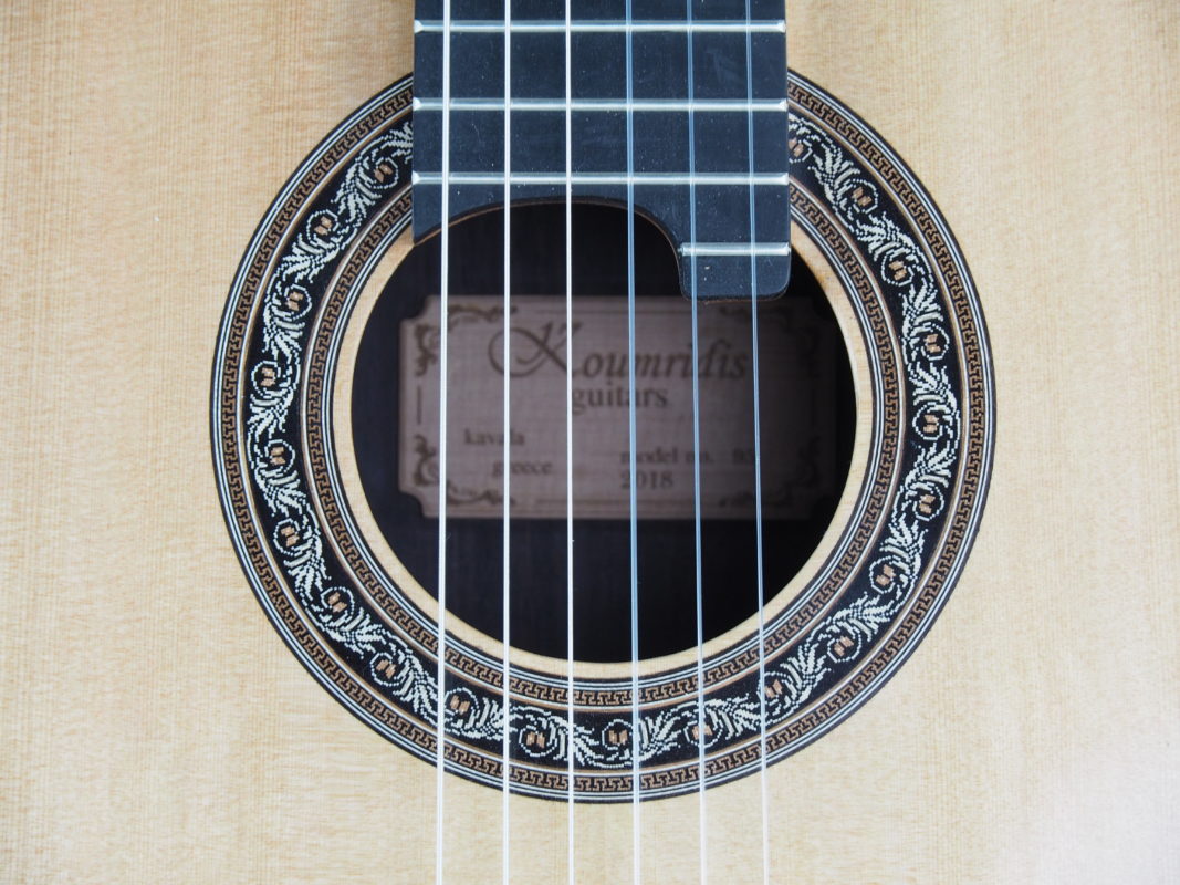Classical concert guitar