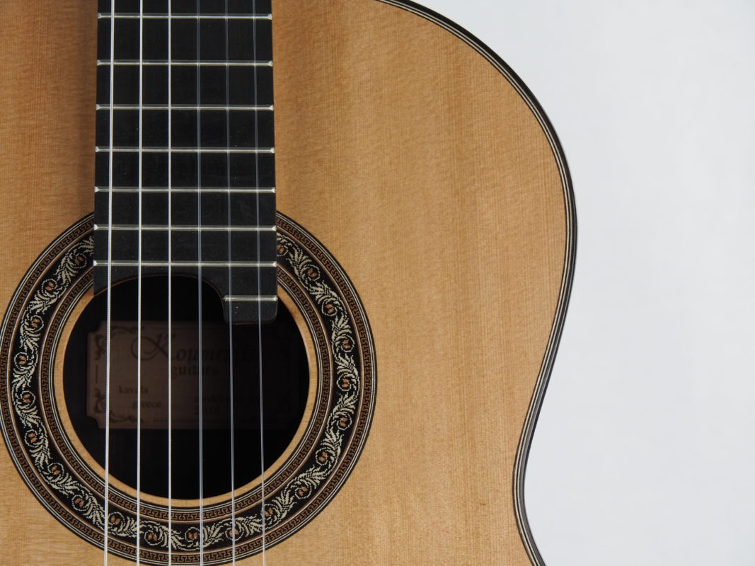 Classical concert guitar