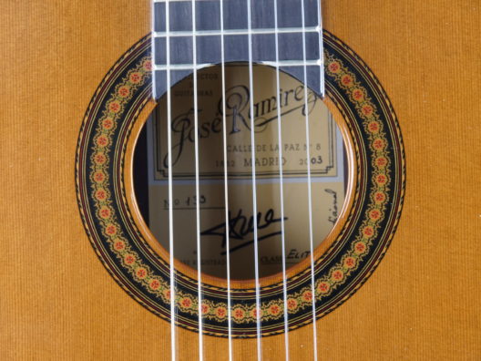 Luthier Jodé Ramirez classical guitar Elite 2003 (2)