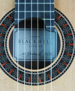Luthier Martin Blackwell classical guitar
