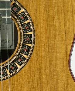 classical guitar luthier Martin Blackwell detail