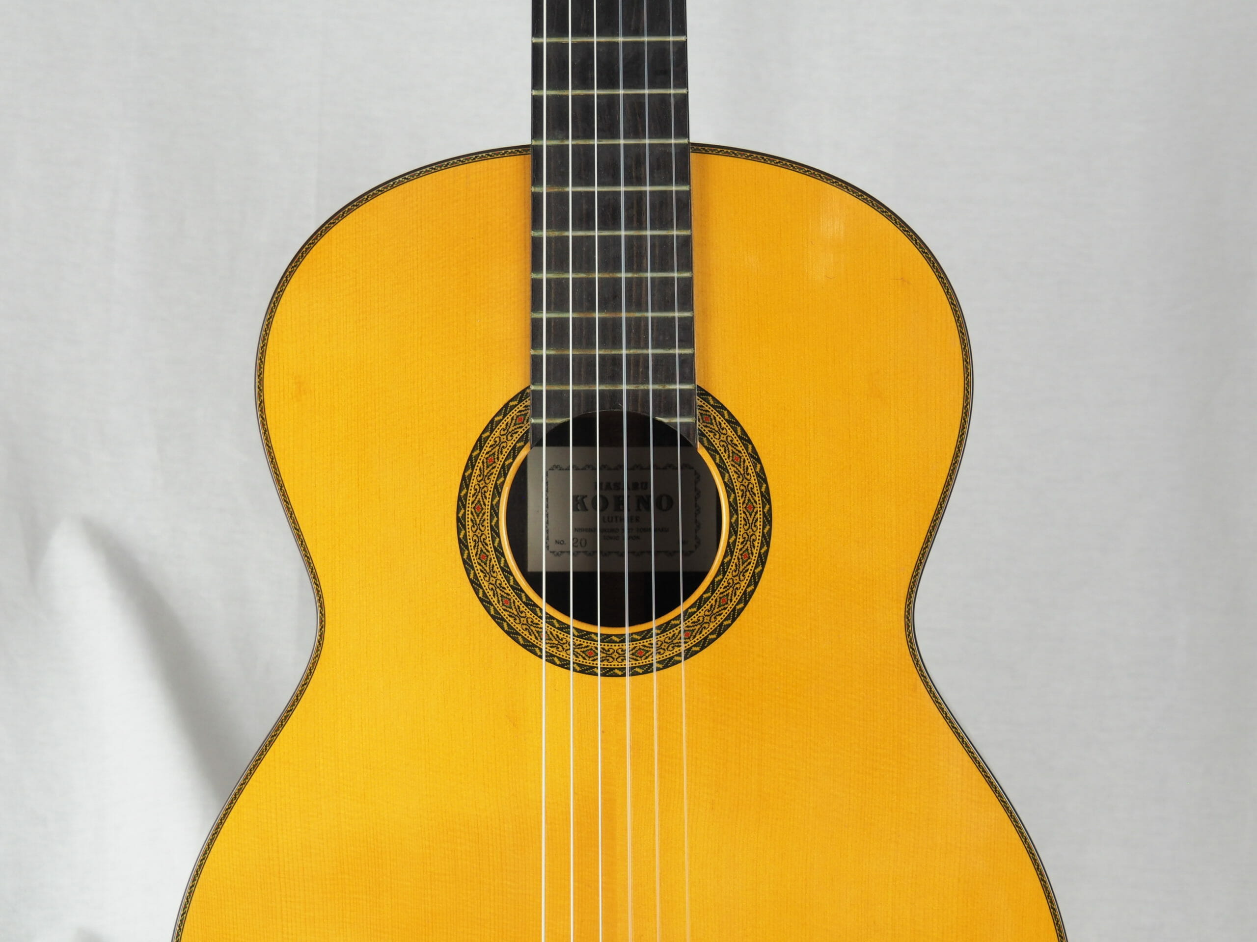 Masaru Kohno classical guitar model 20 1981 – 3900€ – Classical 