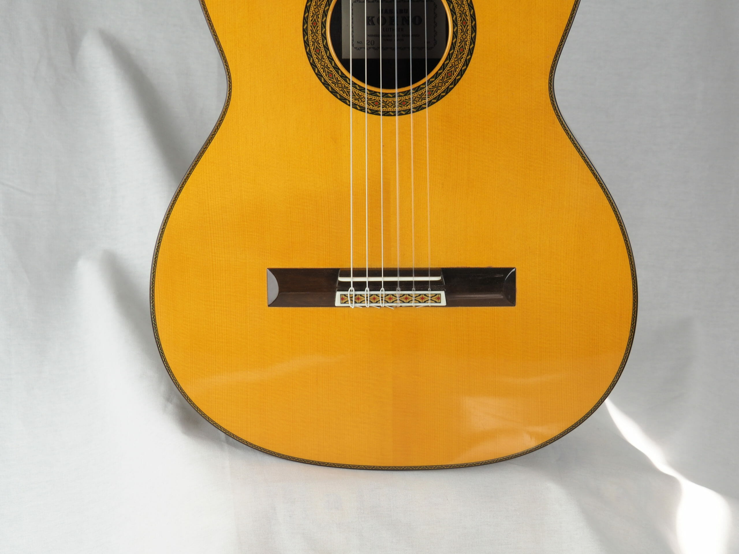 Masaru Kohno classical guitar model 20 1981 – 3900€ – Classical 