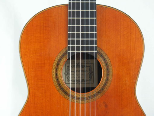 Daniel Friederich luthier classical guitar No 653 1988 19FRI653-06