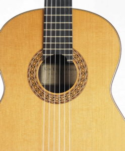 Luthier Kim Lissarrague classical guitar