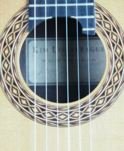 Luthier Kim Lissarrague classical guitar