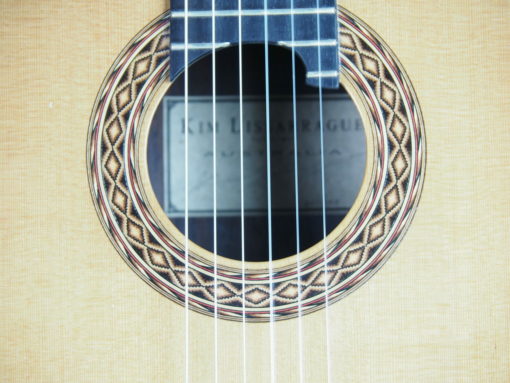 Luthier Kim Lissarrague classical guitar