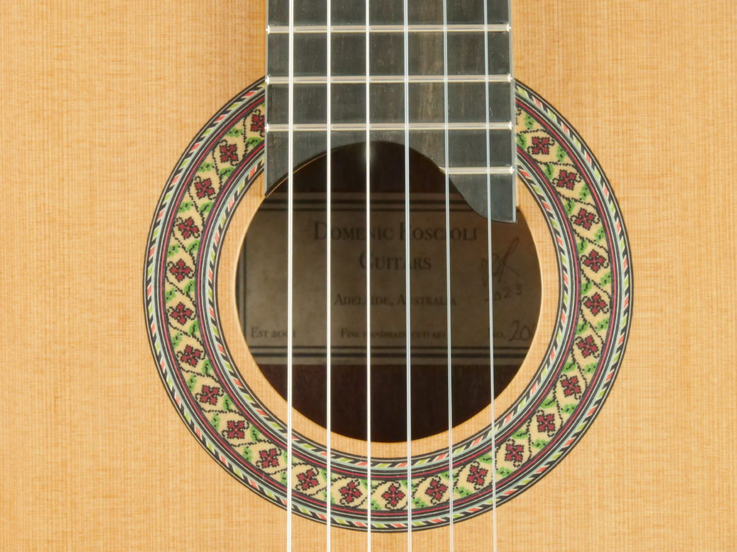 Classical concert guitar